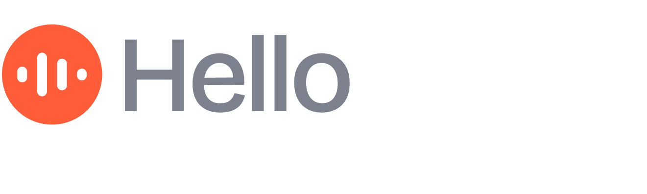 Hello Sally logo — variant Knockout (PNG)